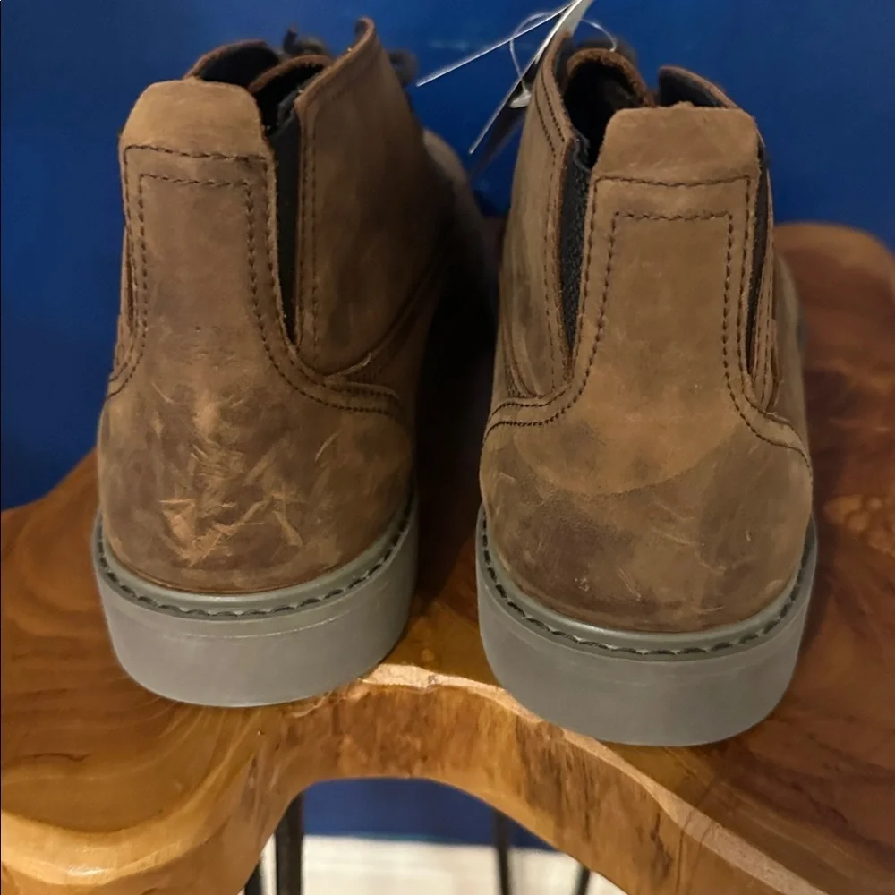 NWT Men's Reef Voyage Brown Leather Boot Size 12